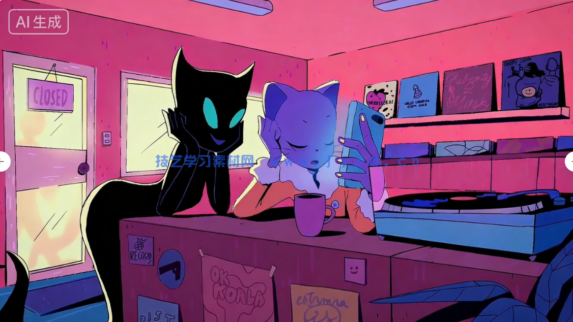 原创插画角色构图与色彩塑造技术训练视频教程(图1)