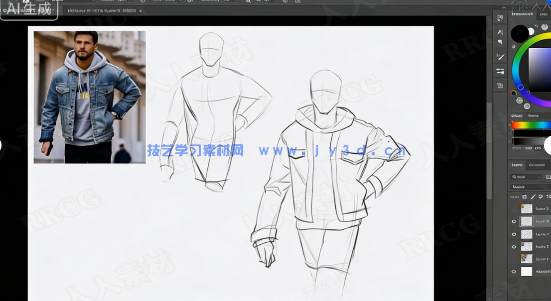 动漫角色服装设计绘画训练视频教程(图7)