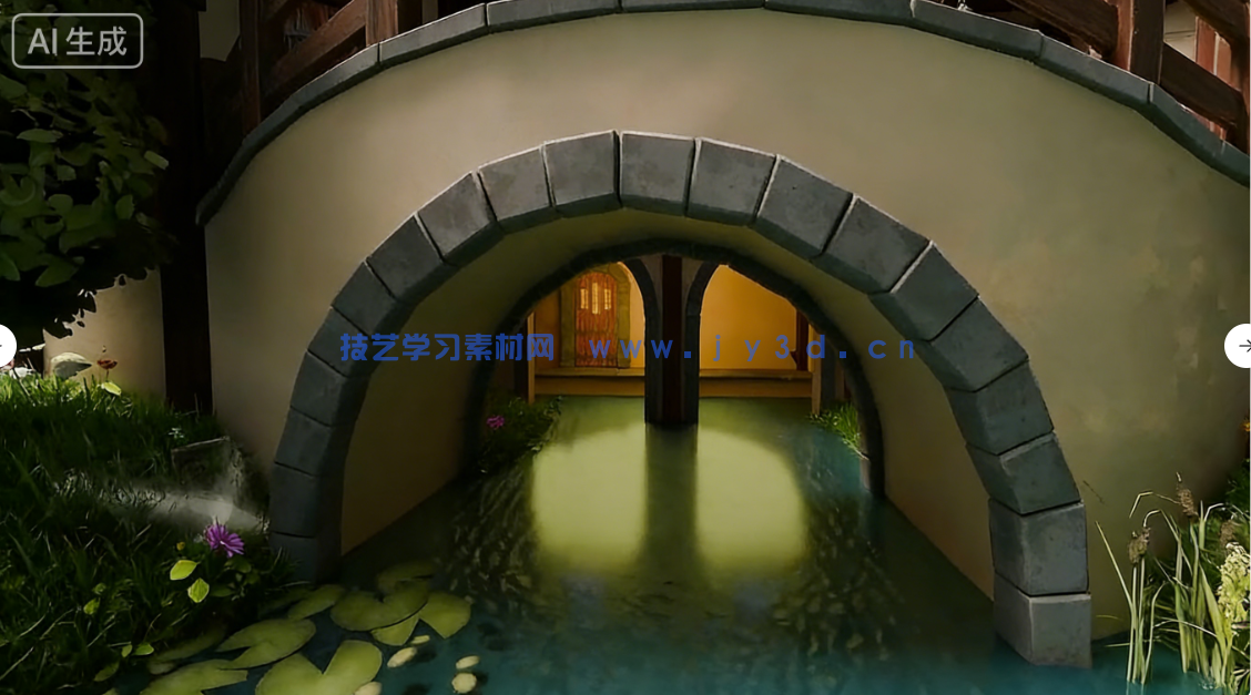 Blender法师塔建筑环境场景完整制作流程视频教程(图1)