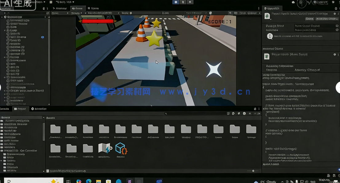 Unity 3D第一人称冒险游戏开发指南视频教程(图3)