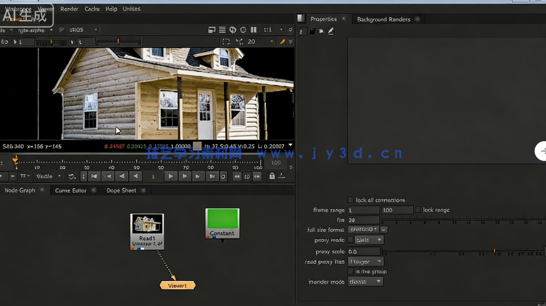 Nuke影视后期合成师零基础入门训练视频教程第一季(图4)