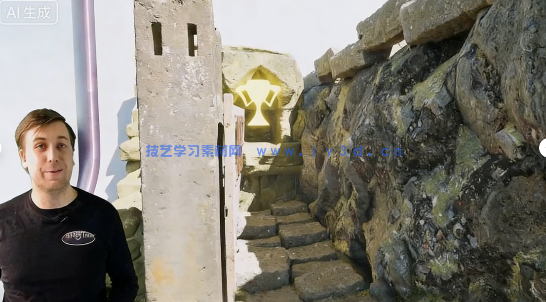 UE5沉浸式游戏场景设计实战训练视频教程(图4) UE5沉浸式游戏场景设计实战训练视频教程(图4)