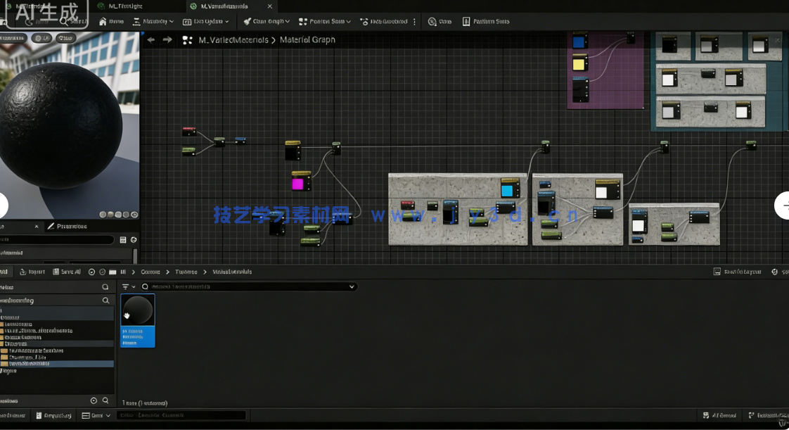 Blender与UE5塞尔达游戏场景完整制作流程视频教程(图9)