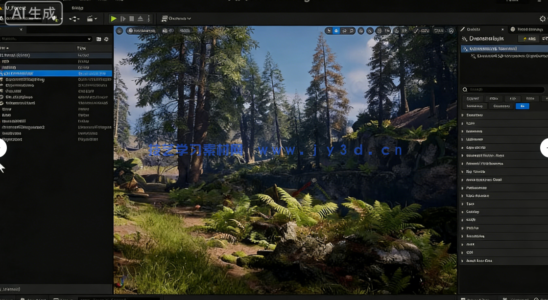 UE5环境艺术场景制作全面核心技能训练视频教(图1)