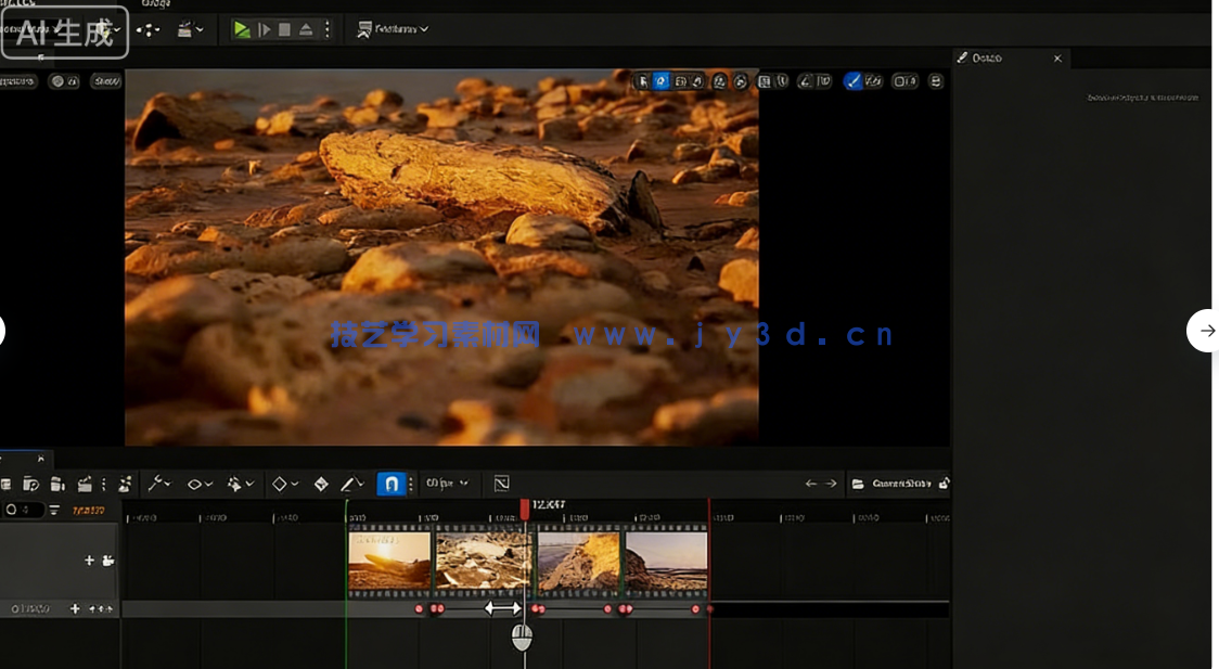 UE5环境艺术场景制作全面核心技能训练视频教(图5)