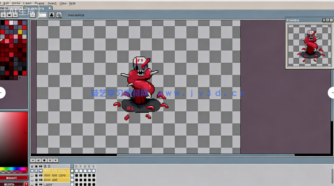 Aseprite像素游戏艺术全面指南视频教程(图6)