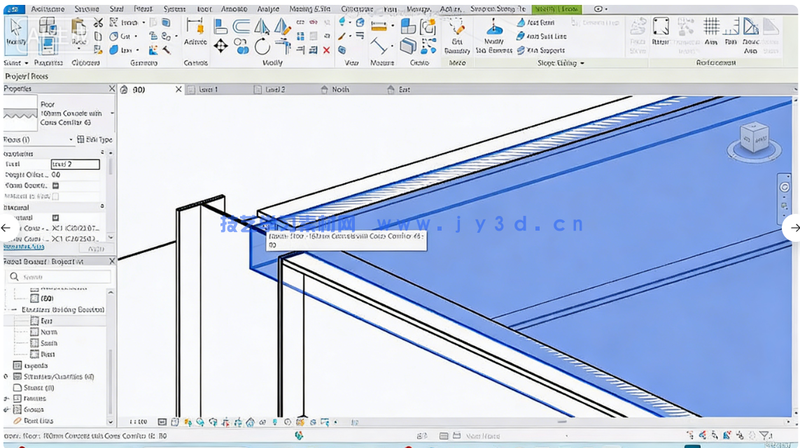 Revit钢结构和混凝土完整建模技术视频教程(图2)