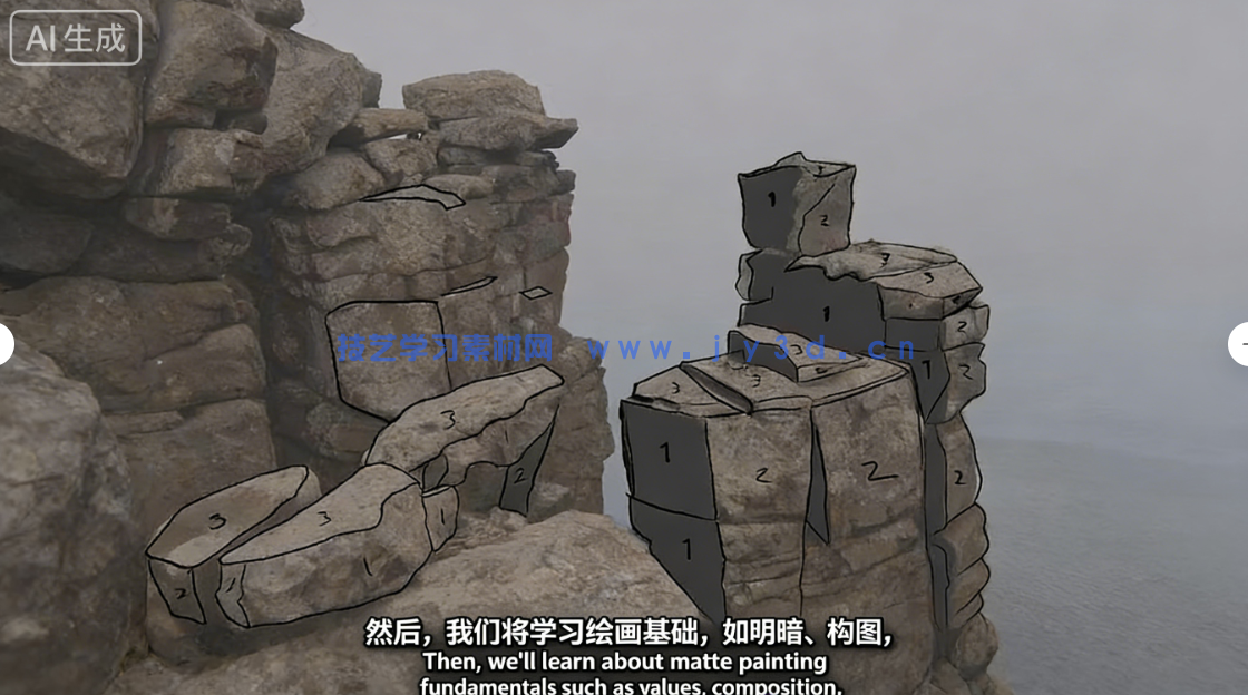 数字绘画从入门到精通全面指南视频教程(图2)