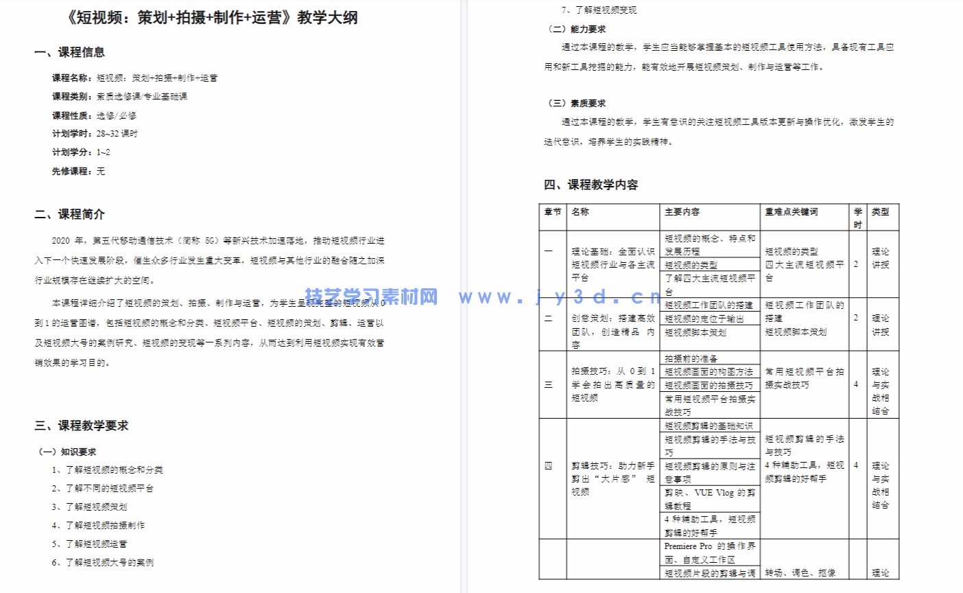 短视频:策划、制作与运营(慕课版)(图4) 短视频:策划、制作与运营(慕课版)(图4)
