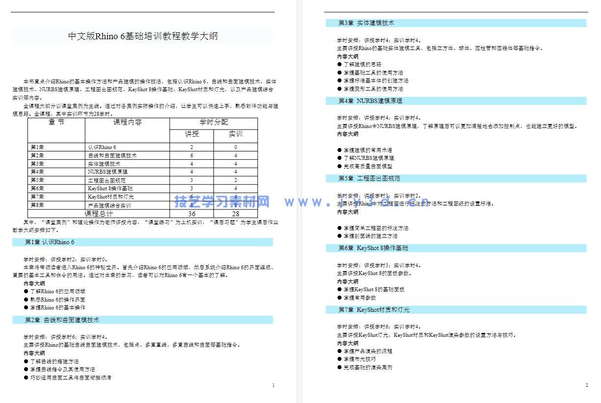中文版Rhino 6基础培训教程(图4) 中文版Rhino 6基础培训教程(图4)