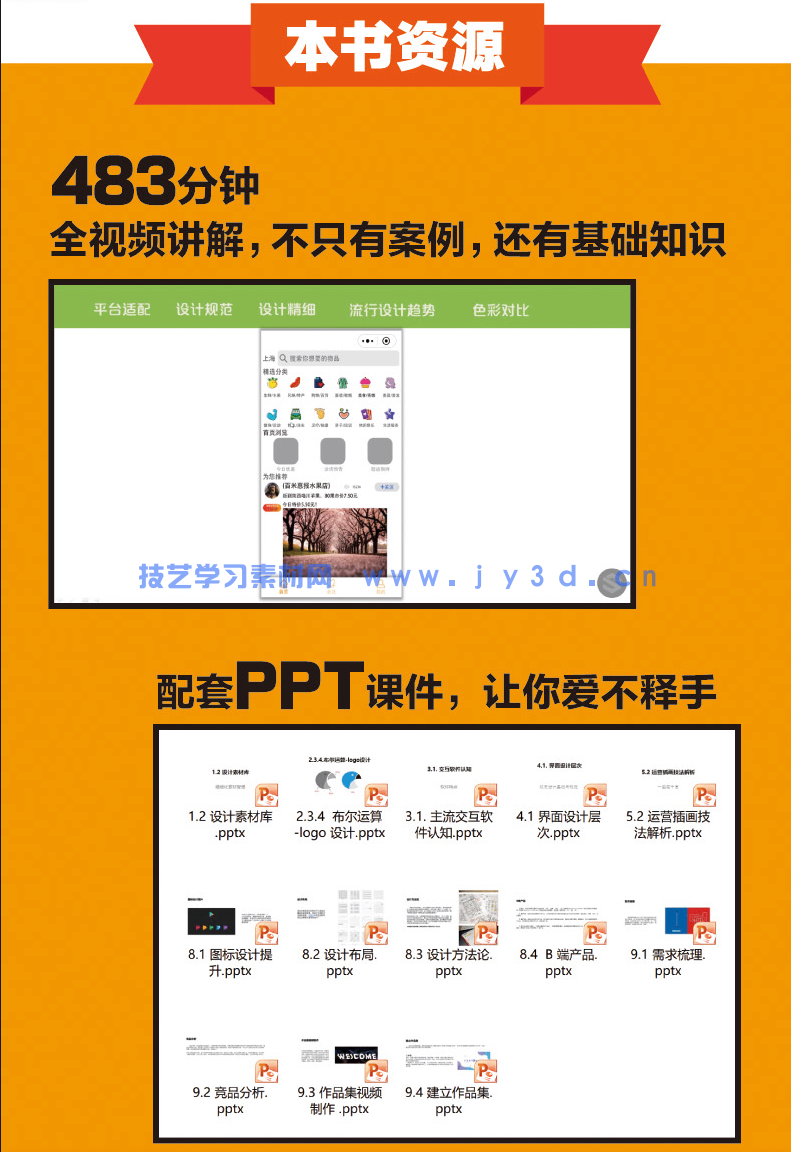 全链路UI设计 创意思维 项目实战 就业指导(图14) 全链路UI设计 创意思维 项目实战 就业指导(图14)