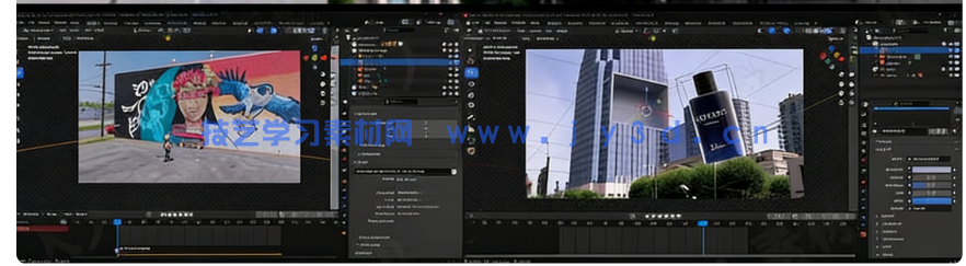 Blender广告级CGI视觉特效初学者实战训练视频教程(图10)