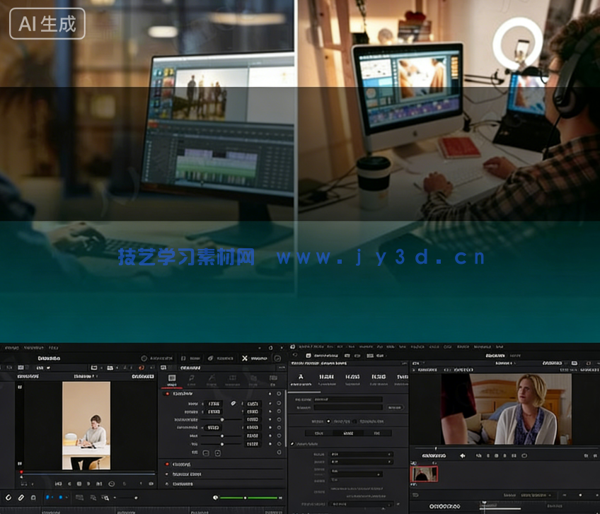 DaVinci Resolve 20视频剪辑零基础入门训练(图8)