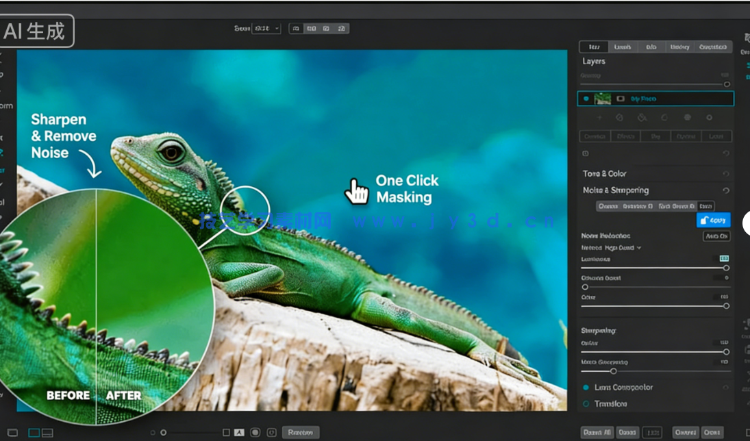 ON1 Photo RAW MAX 2026.3摄影后期照片处理软件(图4) ON1 Photo RAW MAX 2026.3摄影后期照片处理软件(图4)