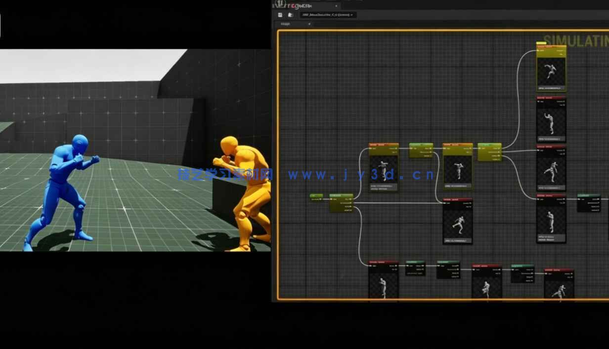 复杂近战连招战斗系统工具UE游戏素材(图3)