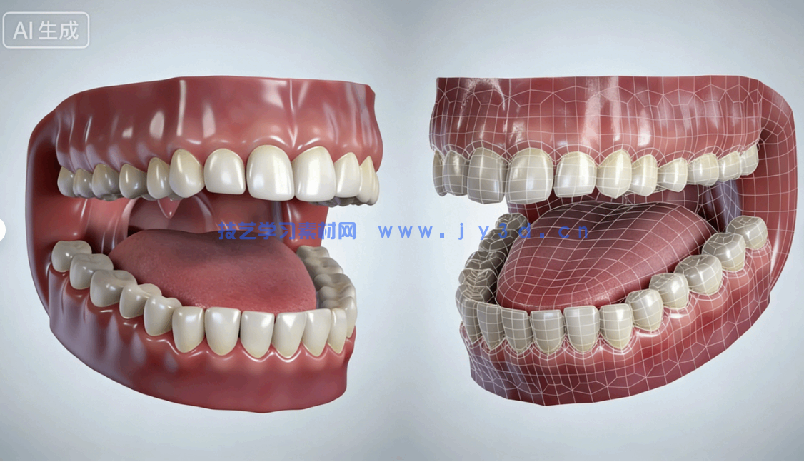[独立角色] 男性女性角色肌肉骨骼建模雕刻基础网格3D模型合集(图12)