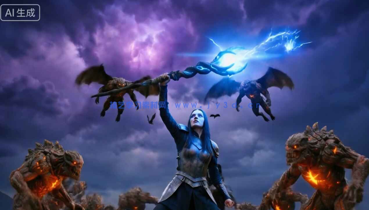 【中文字幕】国外大神电影级AI短片系统化训练视频教程(图7)