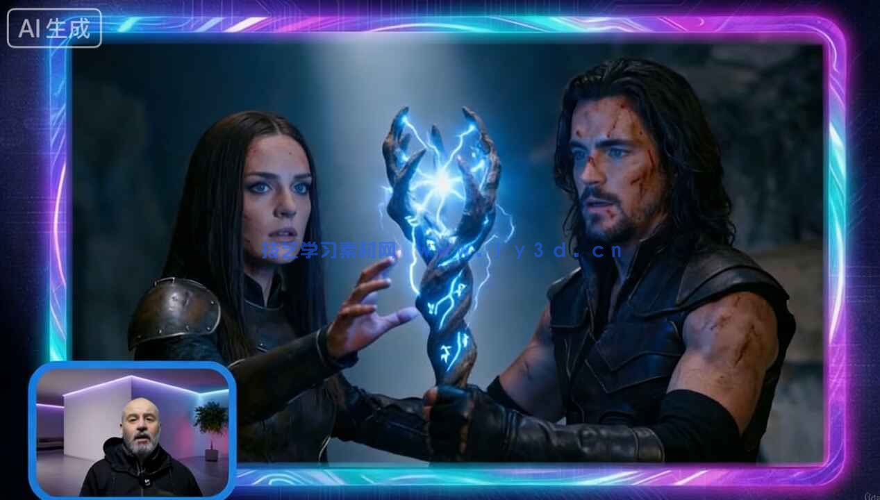 【中文字幕】国外大神电影级AI短片系统化训练视频教程(图6)