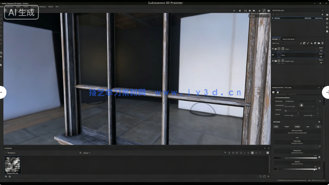 【中文字幕】《生化危机9》昏暗走廊游戏环境场景制作实战训练视(图8)