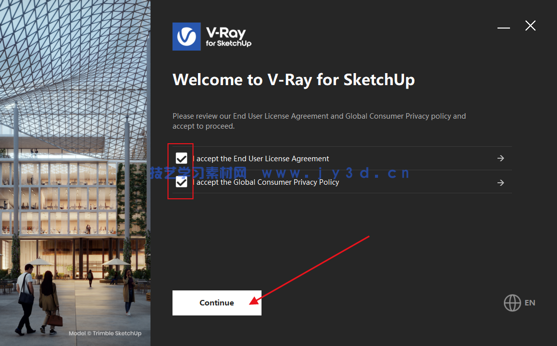V-Ray 4.2-7.30.00 for SketchUp 2016-2026 Win破解版含安装方法(图2)