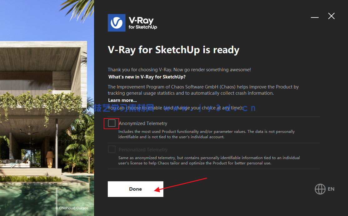 V-Ray 4.2-7.30.00 for SketchUp 2016-2026 Win破解版含安装方法(图6)