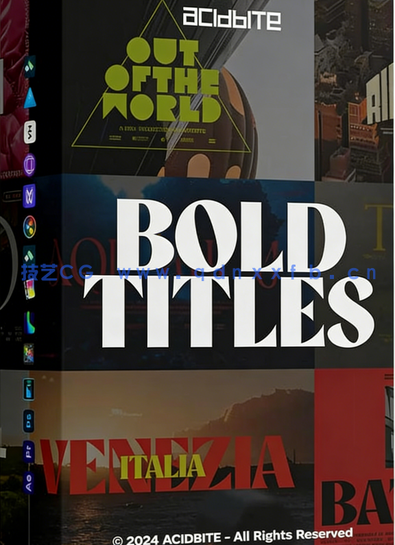 [PR模板] 25组电影级高端品牌视觉标题设计4K高清模板 AcidBite BOLD(图1)