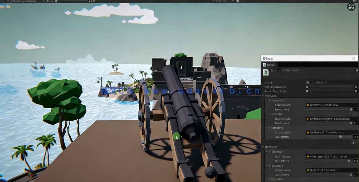  【中文字幕】Unity炮台火炮射击游戏完整工作流程视频教程(图1)