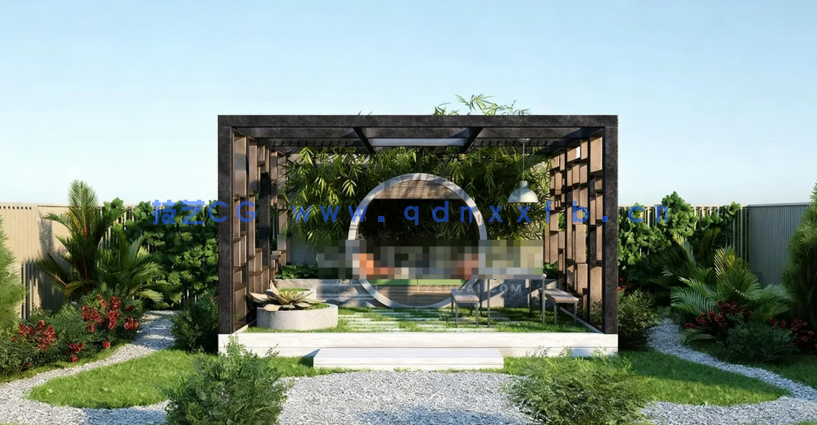 Evermotion Archmodels Vol 212 庭院景观3D模型(图8)