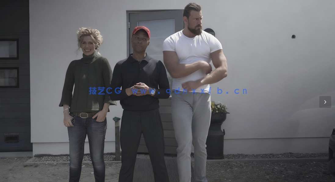 健美巨人男模摄影及后期科幻风格海报处理视频教程(图2)