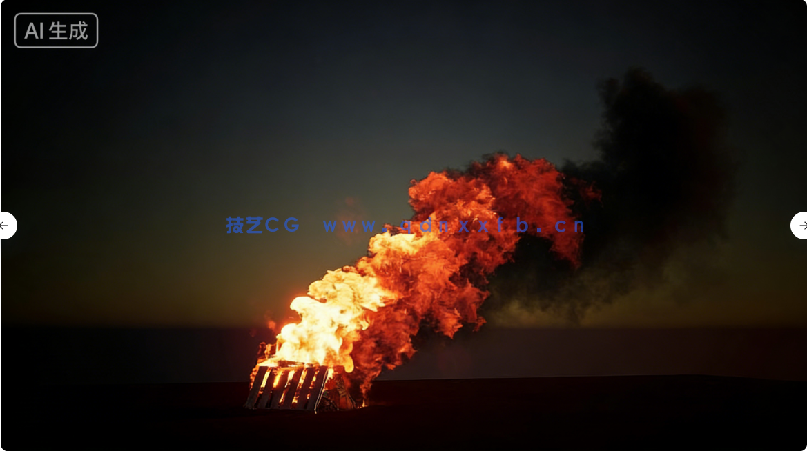  11种爆炸火焰特效资源包UE游戏素材(图4)